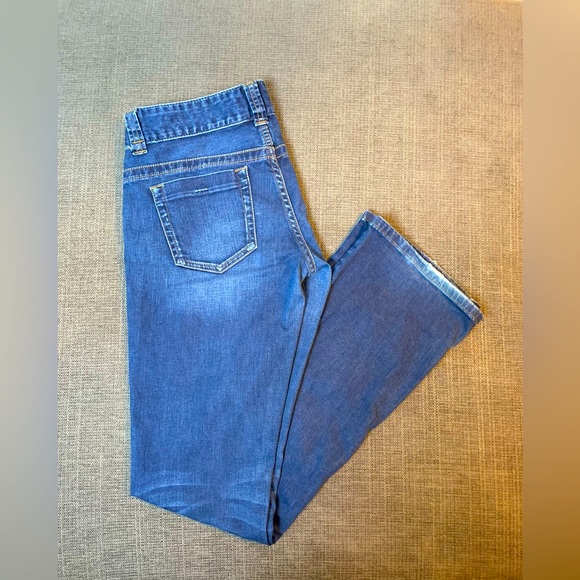 Guess Daredevil Rhinestone Boot Cut Jeans W28 - Picture 3 of 8